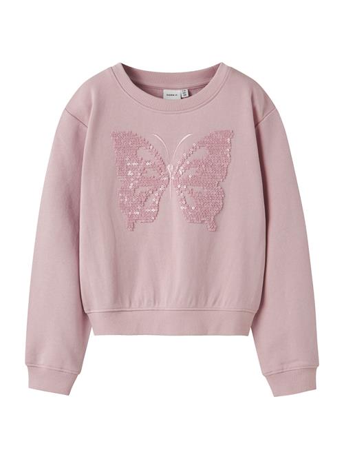 Se NAME IT Sweatshirt 'NKFLOVA'  lilla ved About You