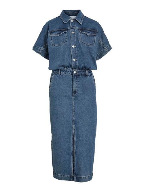 ROUGE EDIT Kjole  blue denim