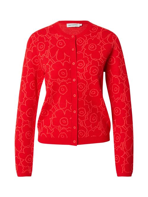 Marimekko Cardigan  rød / melon