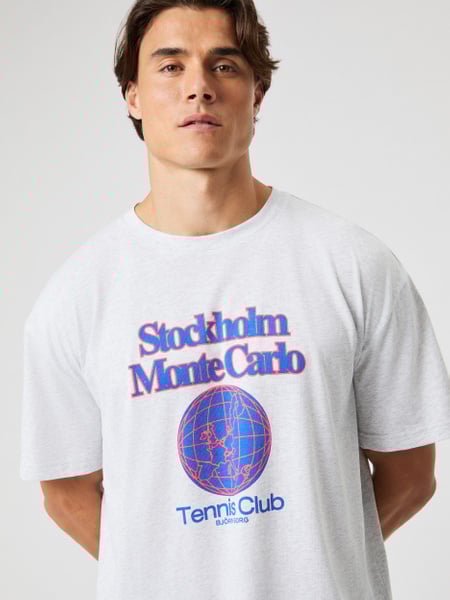 Björn Borg Borg Gym Oversized T-shirt Grå, S