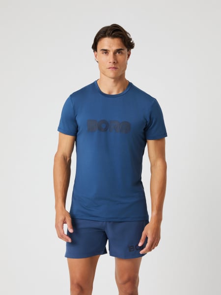 Björn Borg Borg Graphic T-shirt Blå, XL