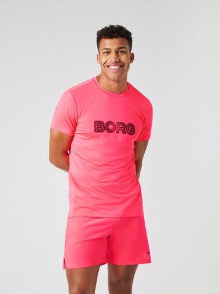 Björn Borg Borg Graphic T-shirt Pink, S