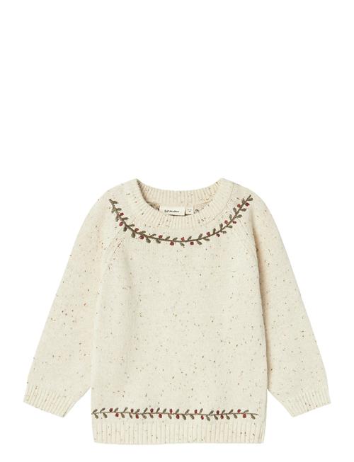 Nmngalto Rio Ls Knit Lil Lil'Atelier Beige