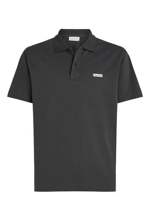 Calvin Klein Label Polo Calvin Klein Jeans Black