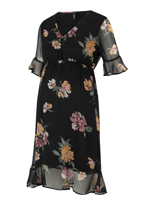 Se Vero Moda Maternity Kjole 'VMMSmilla'  jade / orange / sort / naturhvid ved About You