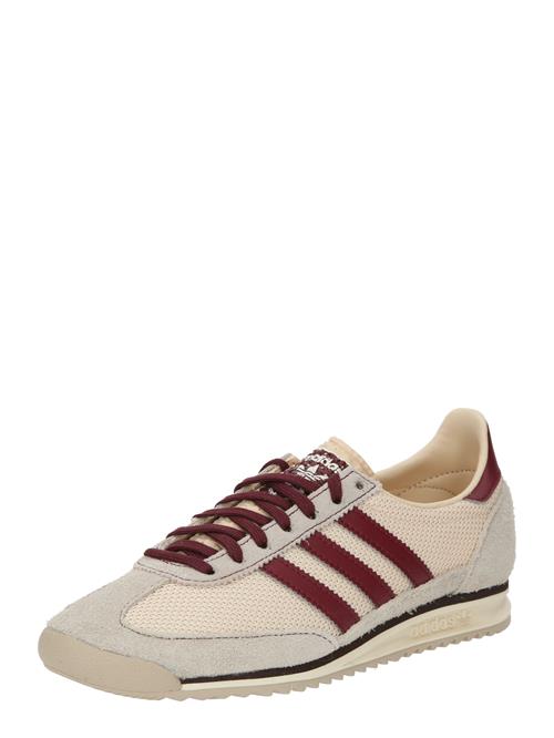 ADIDAS ORIGINALS Sneaker low 'SL 72 OG'  kit / sand / bordeaux