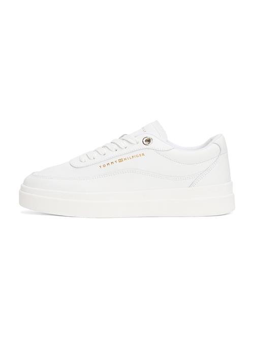TOMMY HILFIGER Sneaker low  guld / hvid