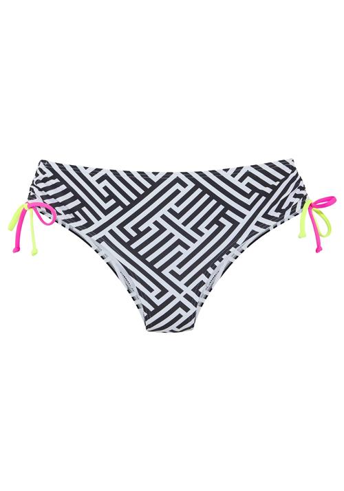 BUFFALO Bikinitrusse  sort / hvid
