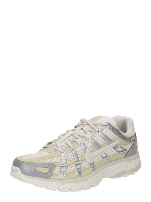 Nike Sportswear Sneaker low 'P-6000'  lysebeige / pastelgul / sølv