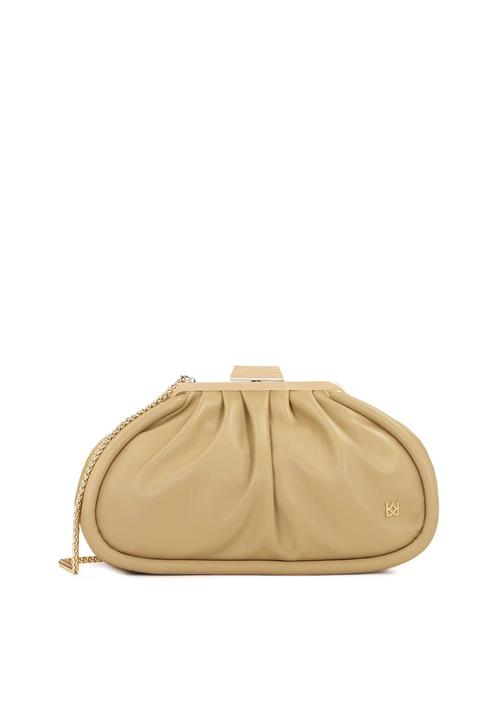Kazar Clutch  creme / guld