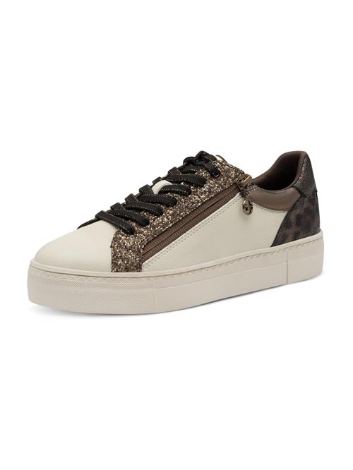 Tamaris Sneaker low  lysebeige / mørkebrun / bronze