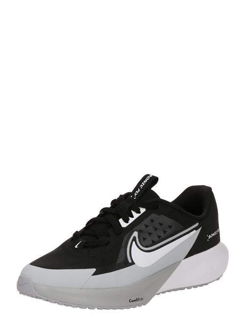NIKE Sportssko 'Sonic Fly'  lysegrå / sort / hvid