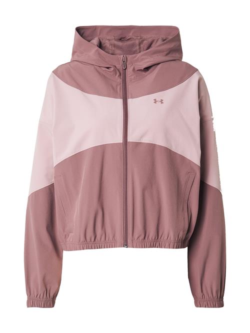 UNDER ARMOUR Sportsjakke 'Rival'  lyserød / mørk pink