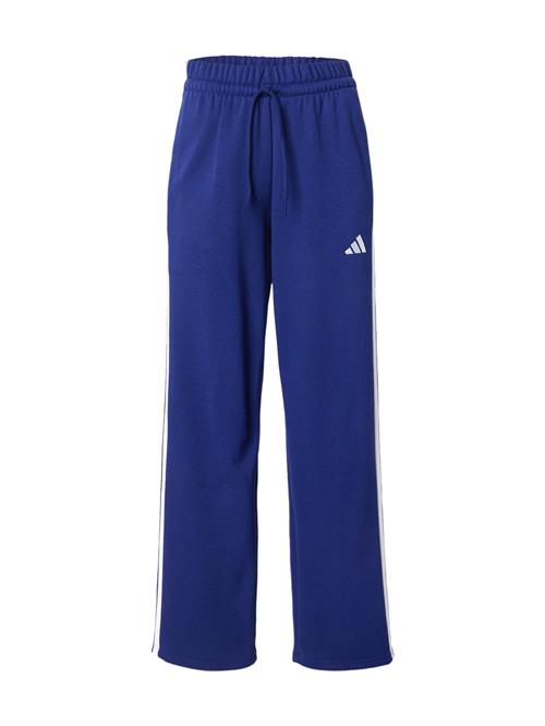 ADIDAS SPORTSWEAR Sportsbukser  mørkeblå / hvid