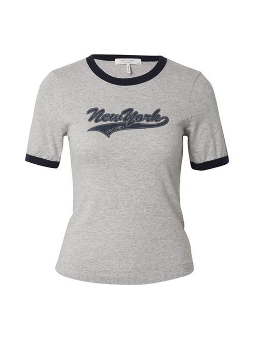 rag & bone Shirts  lysegrå / sort