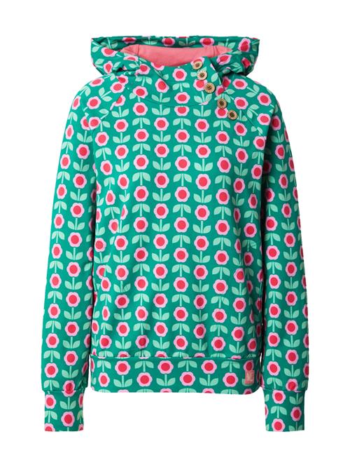 Blutsgeschwister Sweatshirt 'Oh So Nett'  grøn / pastelgrøn / lyserød / rød
