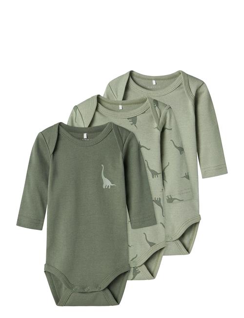 Nbmbody 3P Ls Green Dino Noos Name It Green