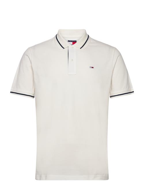 Tjm Reg Tipped Polo Tommy Jeans White