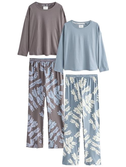 Next Pyjamas  elfenben / dueblå / mudderfarvet