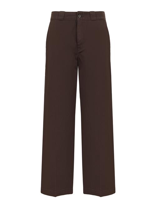 DICKIES Lærredsbukser  mørkebrun