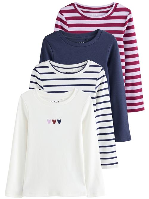 Se Next Bluser & t-shirts  marin / lyselilla / rød / hvid ved About You