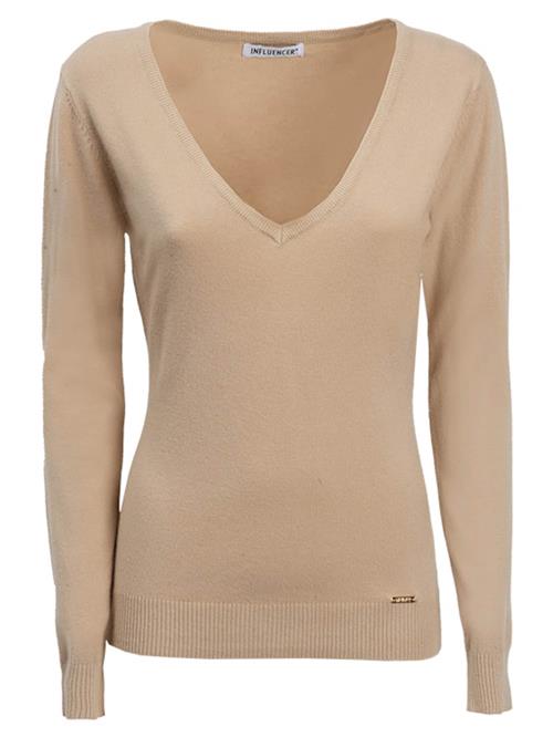 Influencer Pullover  beige