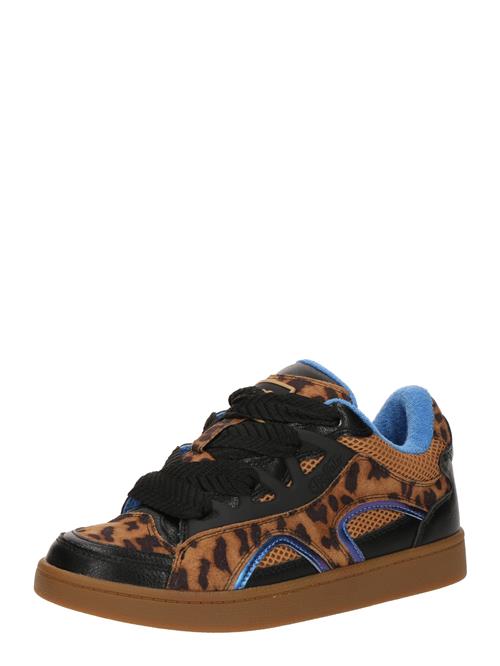 BUFFALO Sneaker low 'LIBERTY'  blå / cognac / sort
