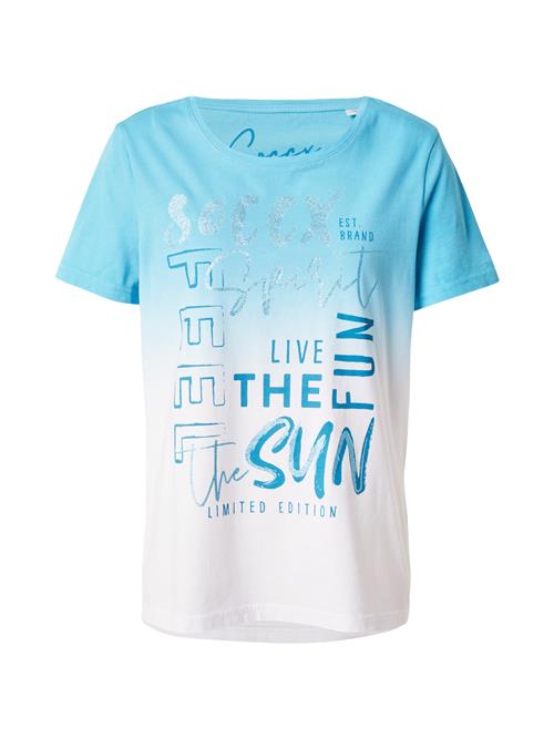 Soccx Shirts  aqua / hvid