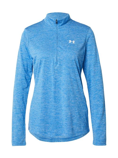 UNDER ARMOUR Funktionsbluse 'Twist'  azur / hvid
