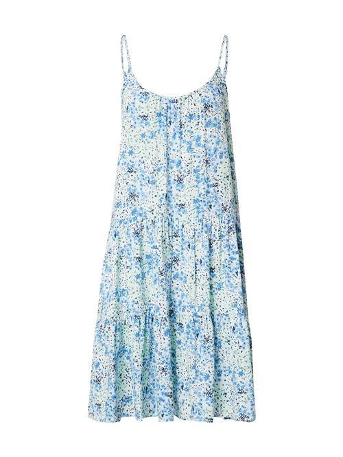 Hailys Kjole 'Lu44a'  blå / lyseblå / pastelgrøn / offwhite