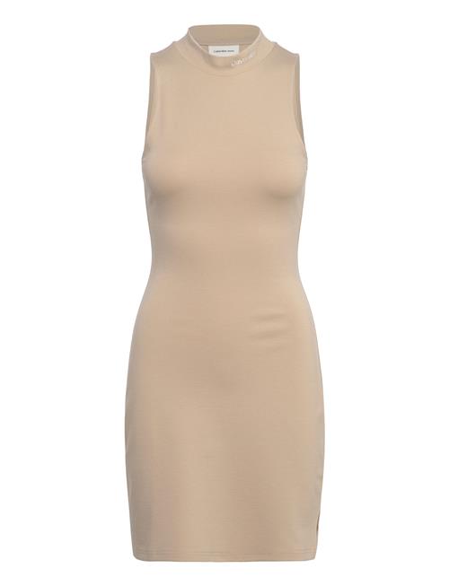 Logo Milano Dress Calvin Klein Jeans Beige