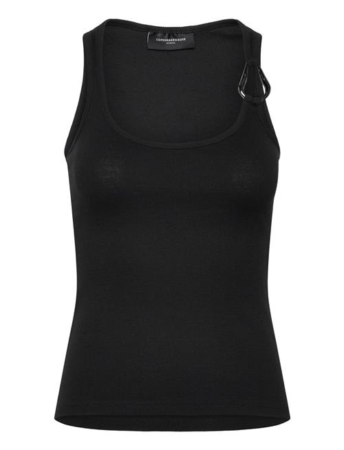 Cmsiv-To Is A Tight-Fitting Top In A Thick, Ribbed Material With A Lot Of Elasti Copenhagen Muse Black