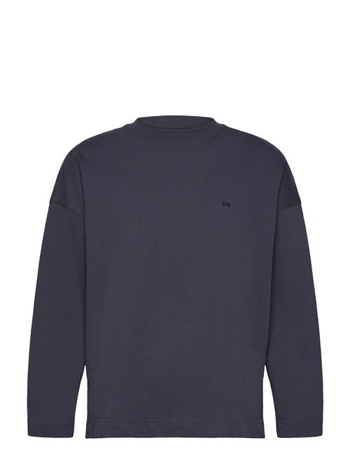 Light Terry Aksel Sweat Mads Nørgaard Navy