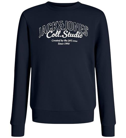 Jack & Jones Sweatshirt - JjMakoto - Sky Captain/Big Print