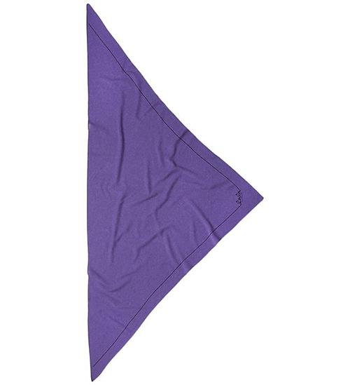 Lala Berlin Tørklæde - 162x85 - Triangel Solid M - Iris