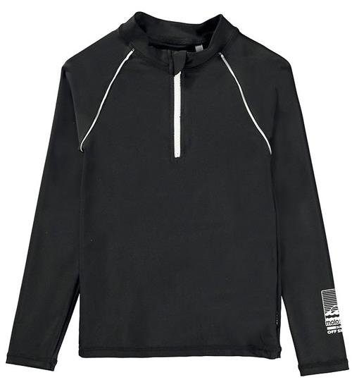 Se Molo Badebluse - UV50+ - Noble - Black ved KidsWorld