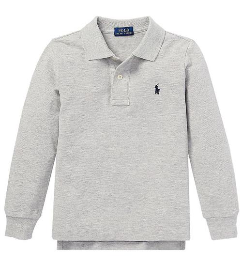 Polo Ralph Lauren Polobluse - Classics - Gråmeleret