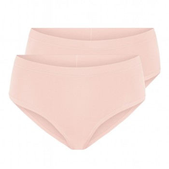 Pierre Robert Trusser Cotton Brief Wmn Pudder bomuld Medium Dame