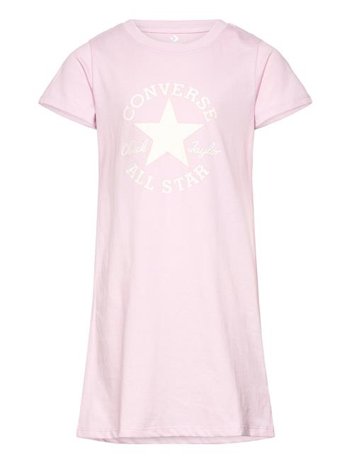 Cnvg S/S Dissectted Ctp Dress Converse Pink
