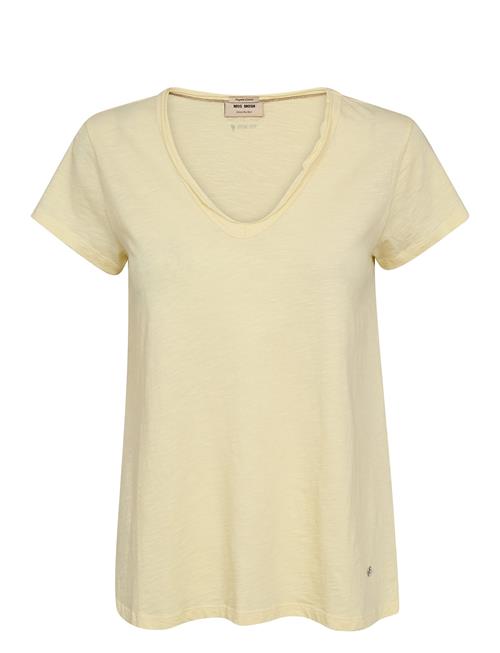 Mmtulli V-Ss Basic Tee MOS MOSH Yellow