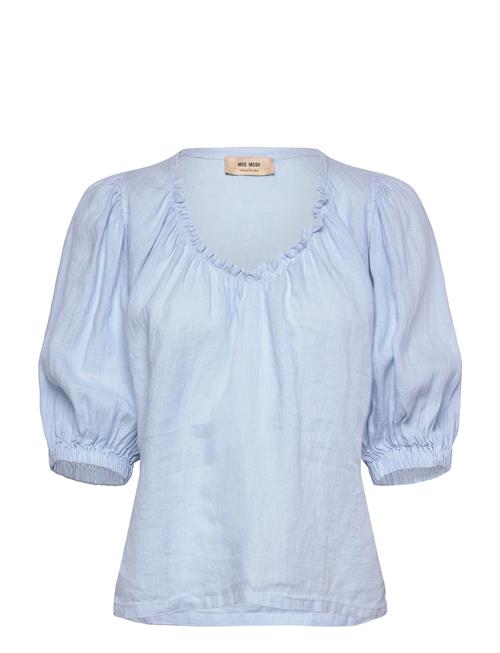 Mmtaissa Linen Blouse MOS MOSH Blue