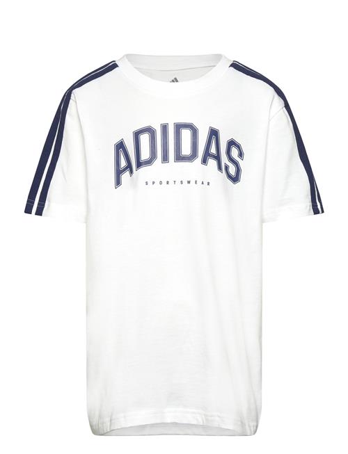 J C Colleg Tee Adidas Sportswear White