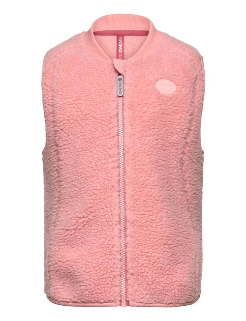Playtime Pile Midlayer Vest Viking Pink