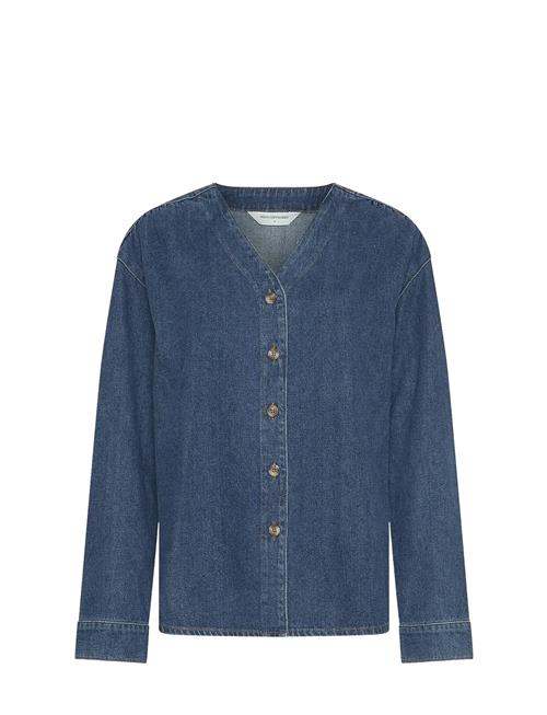 Mschjolene Elena Shirt MSCH Copenhagen Navy