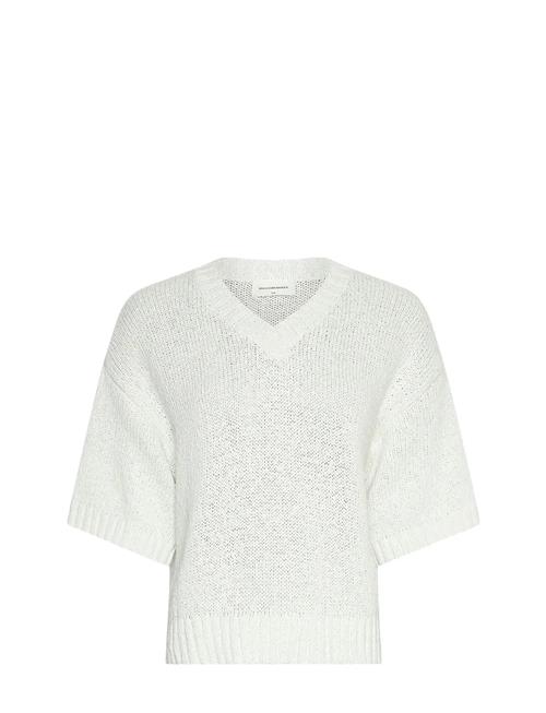 Mschhannalie 2/4 V Pullover MSCH Copenhagen White