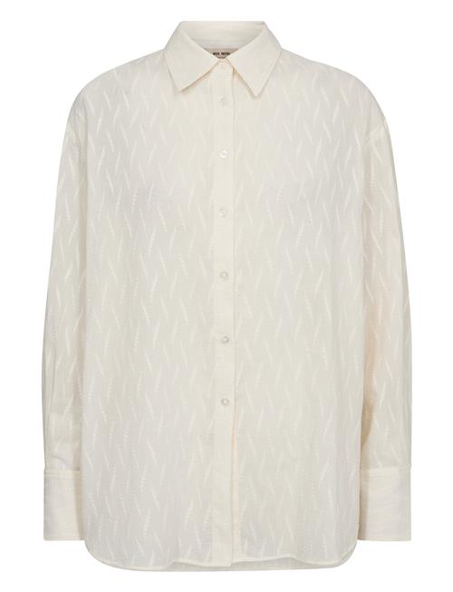 Mmbritze Cotton Shirt MOS MOSH Cream