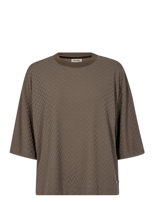Mmtash O-Ss Spring Tee MOS MOSH Brown