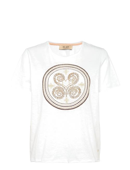 Mmzano O-Ss Embroidery Tee MOS MOSH White