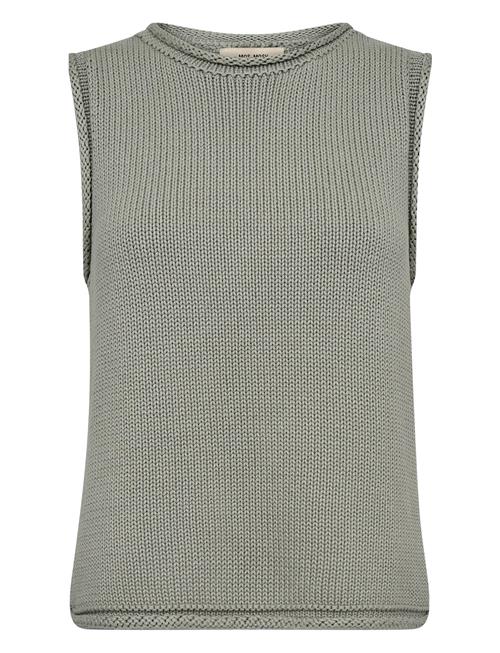 Mmaubin Sl Knit Top MOS MOSH Green