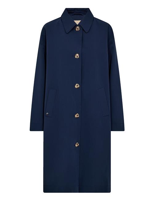 Mmbora Rain Trenchcoat MOS MOSH Navy